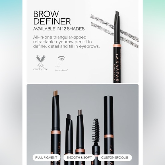 NWT: 2 Anastasia Beverly Hills Eye Brow Pencils:Medium Brown - Picture 6 of 9